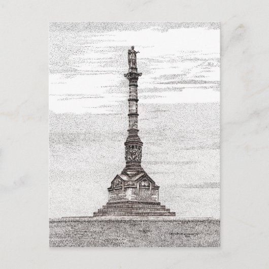 Carte postale du Monument de la Victoire de Yorkto (Devant)