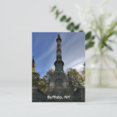 Carte postale du monument de Lafayette Square (Debout devant)
