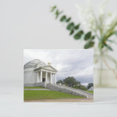 Carte postale du monument de l'Illinois (Debout devant)