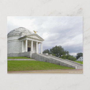 Carte postale du monument de l'Illinois