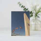 Carte postale du monument de Washington (Debout devant)