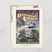 Carte postale du monument du mystère (Devant / Derrière)