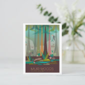 Carte postale du Monument National de Muir Woods (Debout devant)