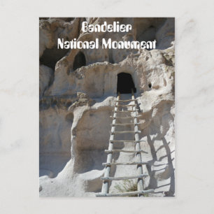 Carte postale du Monument National du Bandelier
