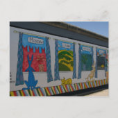 Carte postale du mur de Berlin (Devant)