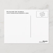 Carte postale du musée d'art de Milwaukee (Dos)