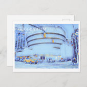 Carte postale du musée Guggenheim, New York (Devant / Derrière)