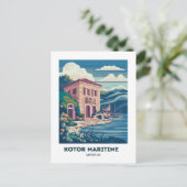 Carte postale du Musée maritime de Kotor Voyage (Debout devant)