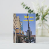 Carte postale du musée Roswell UFO (Debout devant)