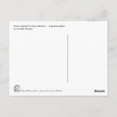 Carte postale du Nacré de la ronce (Dos)