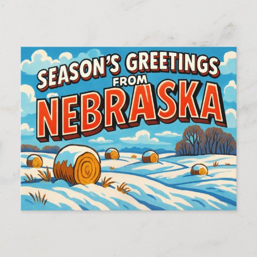 Carte postale du NEBRASKA (Devant)