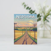 Carte postale du Nebraska (Debout devant)