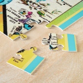 Carte postale du Nevada 8x10 Puzzle (Côté)