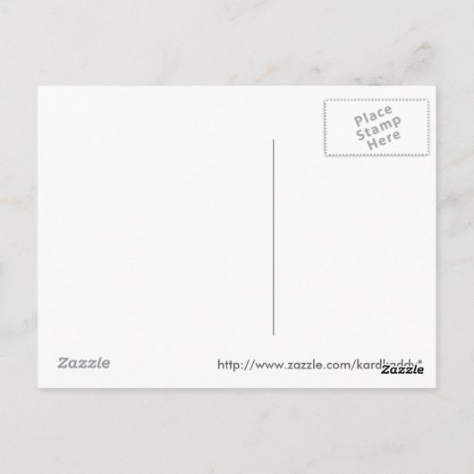 Carte Postale Du Nevadah (Dos)