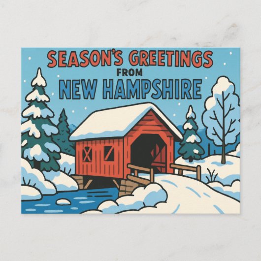 Carte postale du NEW HAMPSHIRE (Devant)