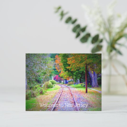 Carte postale du New Jersey (Debout devant)