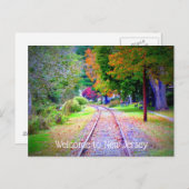 Carte postale du New Jersey (Devant / Derrière)