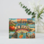 Carte postale du New Jersey (Debout devant)