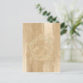 Carte postale du noeud de trinité Triquetra celtiq (Debout devant)