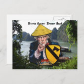 Carte postale du nom de la cavalerie de l'armée de (Devant / Derrière)