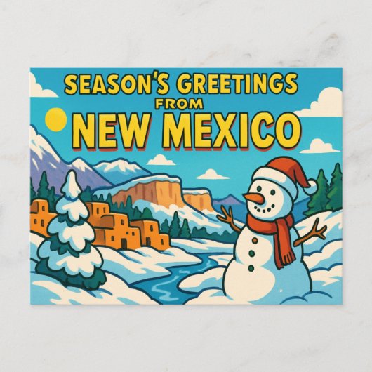 Carte postale du NOUVEAU-MEXIQUE (Devant)