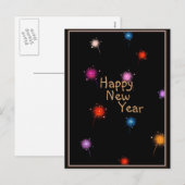 Carte postale du Nouvel An (Devant / Derrière)