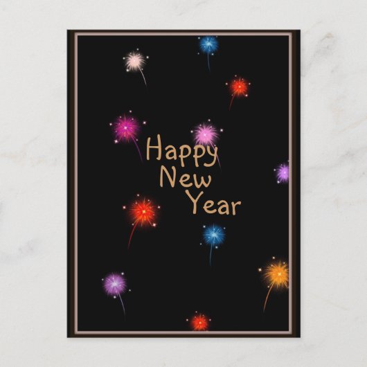 Carte postale du Nouvel An (Devant)