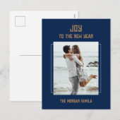 Carte postale du Nouvel An (Devant / Derrière)