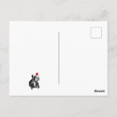 Carte postale du Nouvel An (Dos)