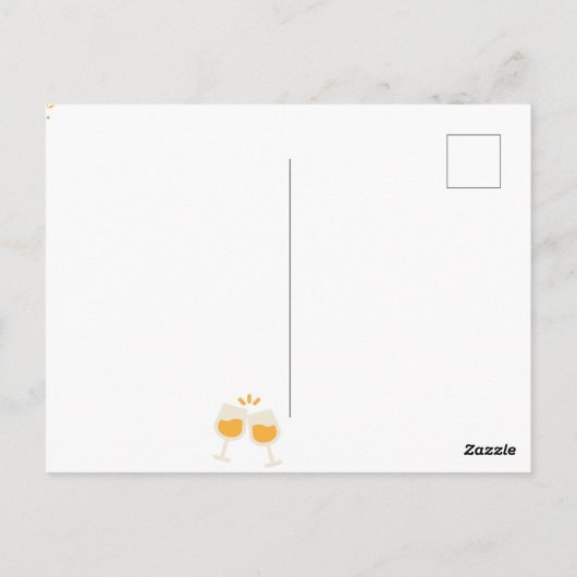 Carte postale du Nouvel An (Dos)