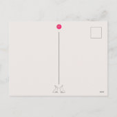 Carte postale du Nouvel An chinois de luxe (Dos)