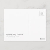 Carte postale du palais de Buckingham, Londres Roy (Dos)