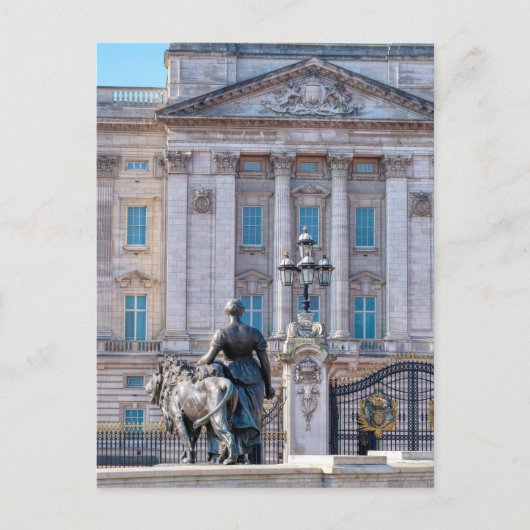 Carte postale du palais de Buckingham, Londres Roy (Devant)
