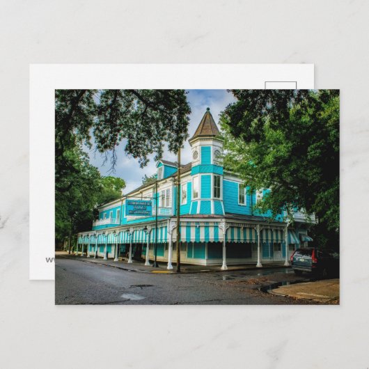 Carte postale du Palais du Commandant (Devant / Derrière)