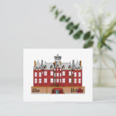 Carte postale du Palais Royal (Debout devant)