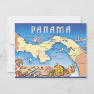 Carte postale du Panama