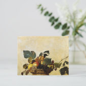 Carte postale du panier de fruits de Caravage (Debout devant)