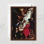 Carte Postale Du Panneau central Cross Triptych : Croix (Devant / Derrière)