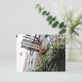 Carte postale du panneau commercial Galway (Debout devant)