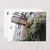 Carte postale du panneau commercial Galway (Devant / Derrière)