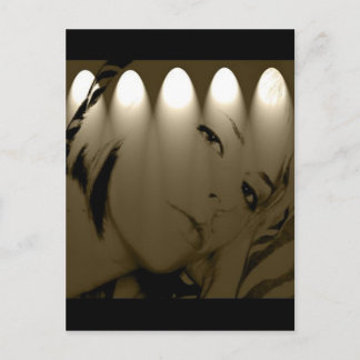 Carte postale du panneau d'affichage du métro