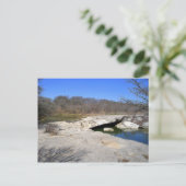 Carte postale du parc McKinney Falls State Park (Debout devant)