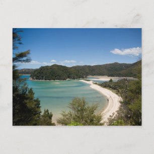 Carte postale du parc national Abel Tasman