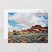Carte postale du parc national Arches (Devant / Derrière)