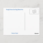 Carte postale du parc national Banff du lac Serene (Dos)