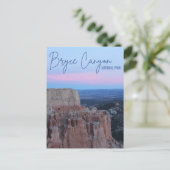 Carte postale du parc national de Bryce Canyon (Debout devant)