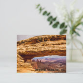 Carte postale du parc national de Canyonlands (Debout devant)