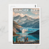 Carte postale du parc national de Glacier Bay (Devant / Derrière)