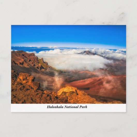 Carte postale du parc national de Haleakala (Devant)
