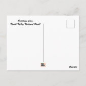 Carte postale du parc national de la vallée de la  (Dos)